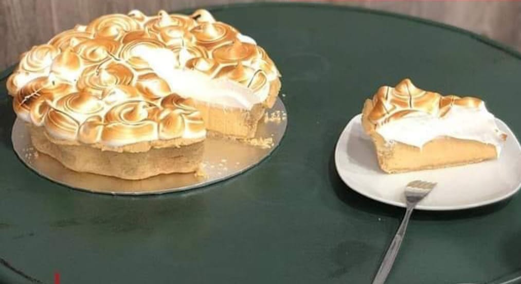 Tarta de limón y merengue suizo - Pastelería Butterfly