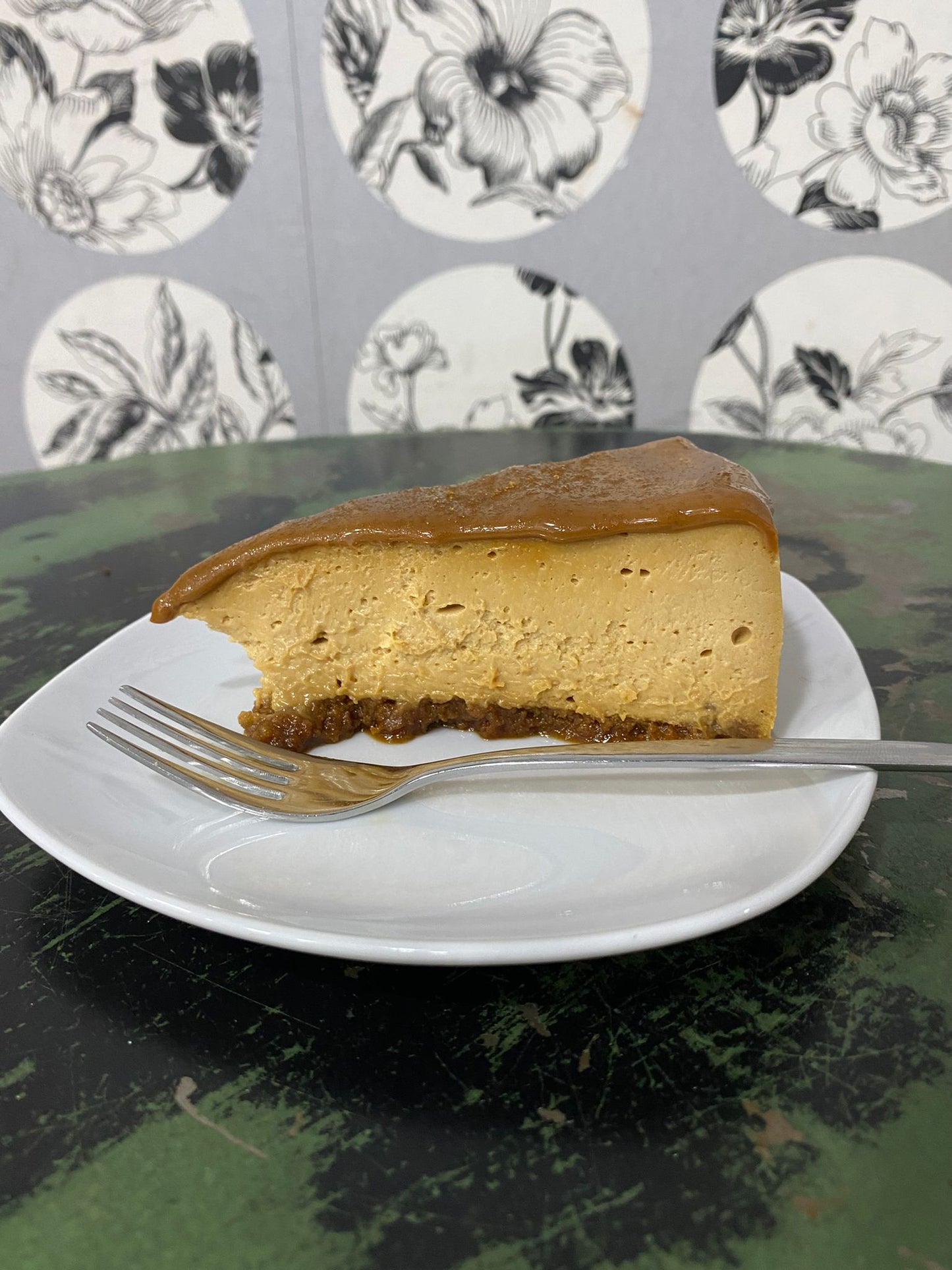 Cheesecake dulce de leche y lotus - Pastelería Butterfly