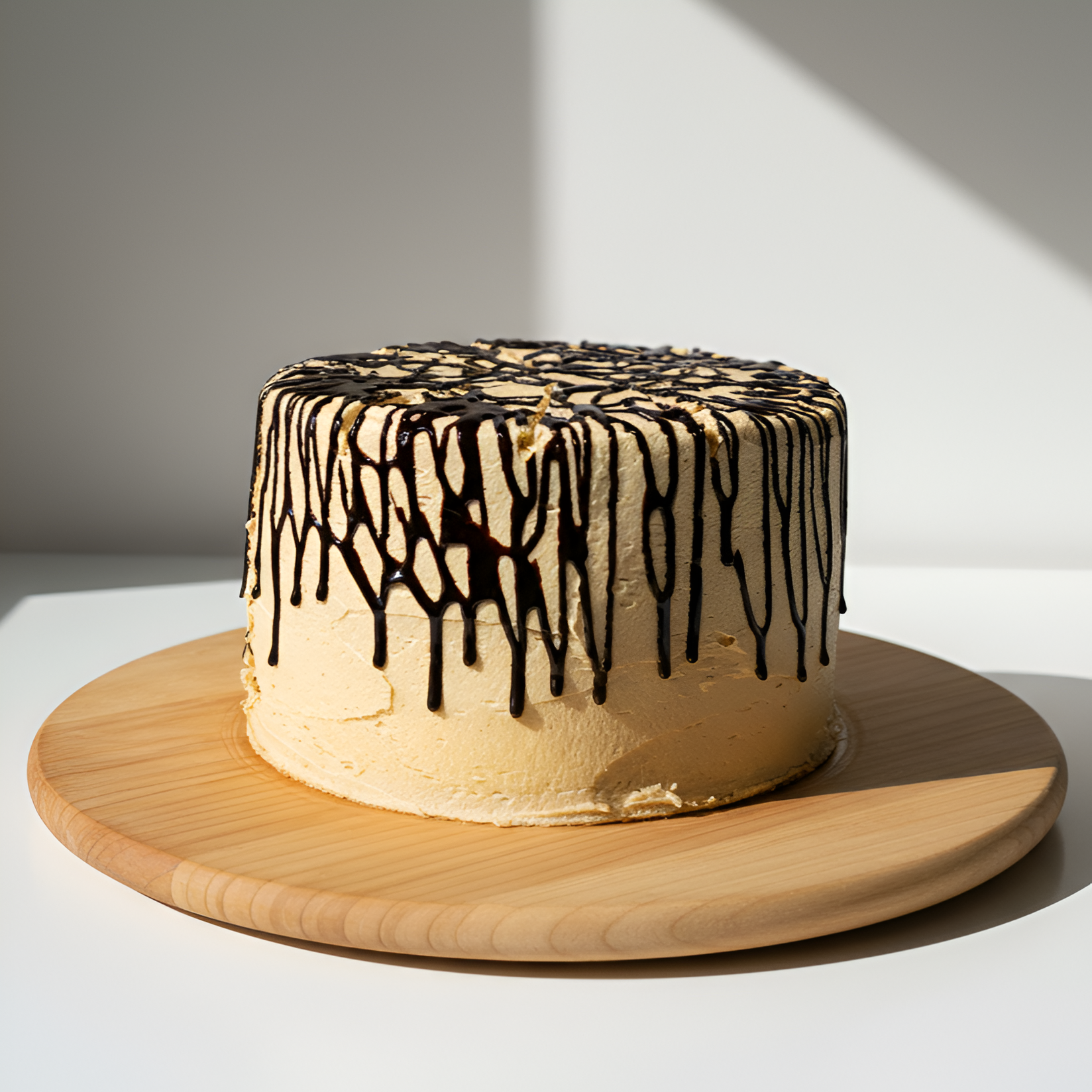 Tarta de chocolate y cacahuete