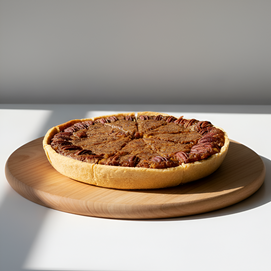 Tarta de nueces pecanas