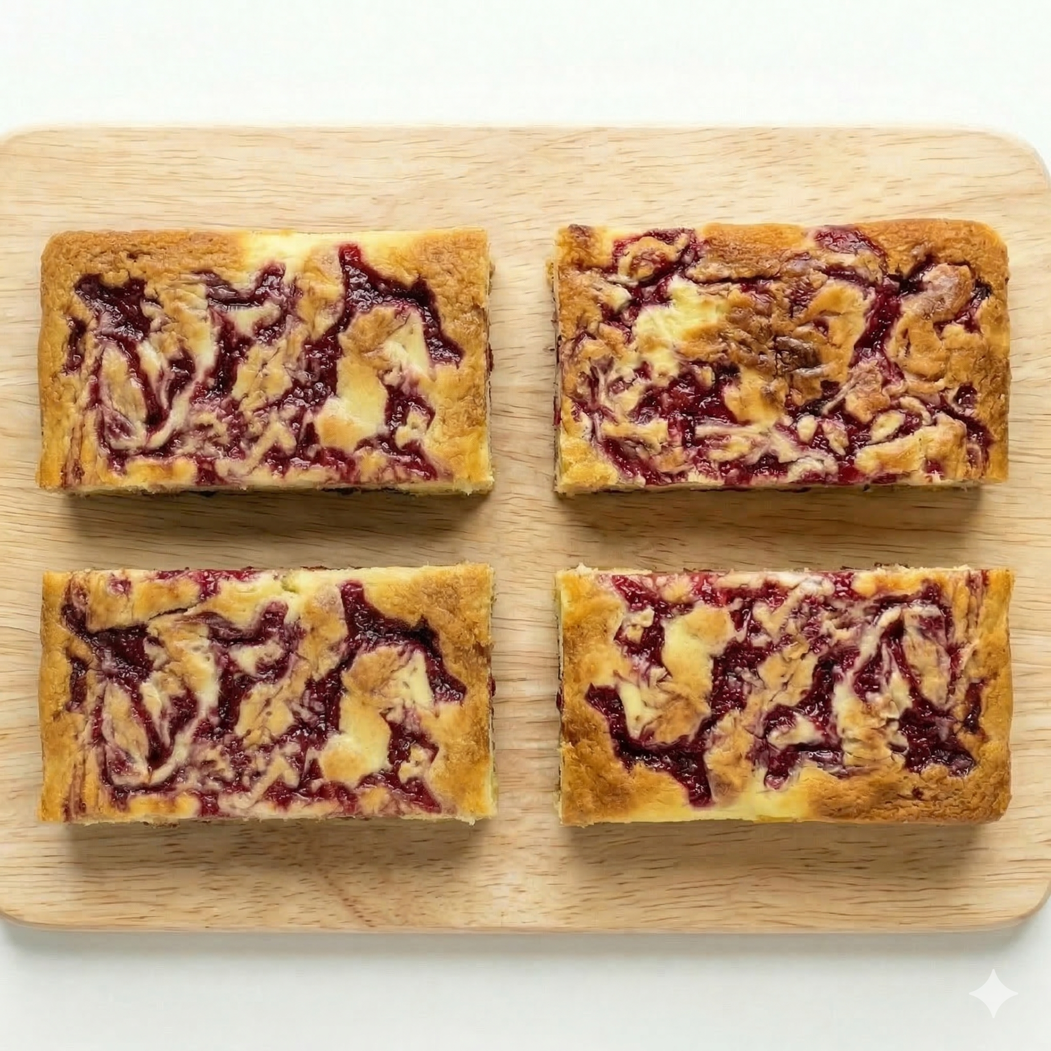 Packs 4 Brownies Mix: 2 brownies con cheesecake de chocolate blanco y 2 blondies o con cheesecake y frambuesa. - Pastelería Butterfly
