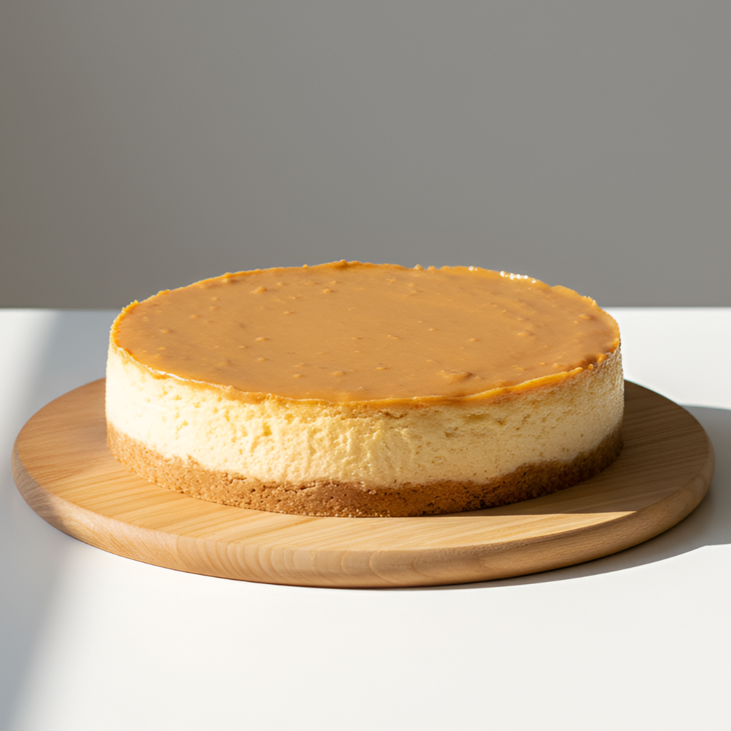Cheesecake de turrón